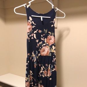 Floral maxi dress